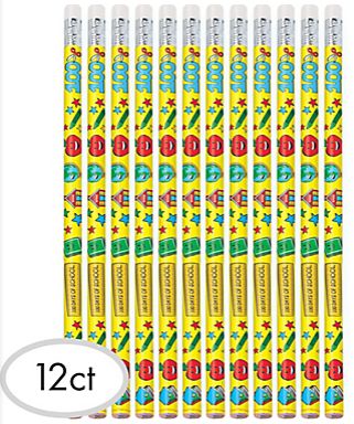 100th Day Of School Pencils, 12ct