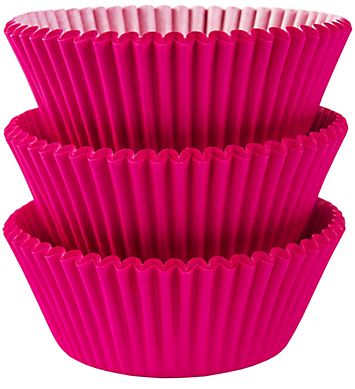 Bright Pink Baking Cups, 75ct