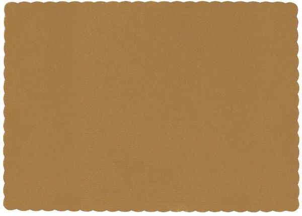 Big Party Pack Gold Paper Placemats, 50ct