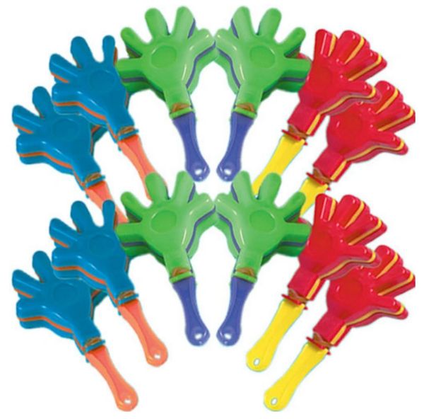 Mini Hand Clappers, 12ct