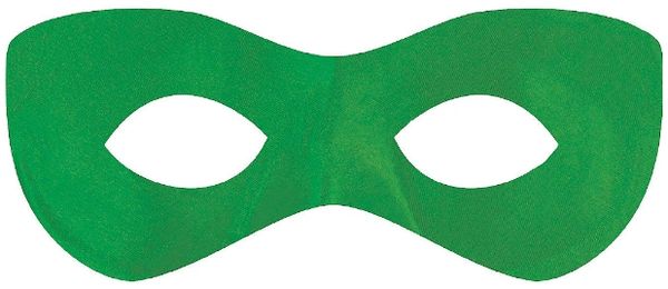 Green Super Hero Mask