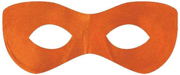 Orange Super Hero Mask