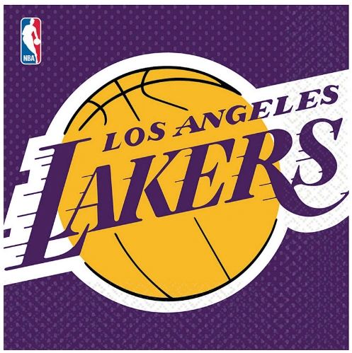 Los Angeles Lakers Lunch Napkins, 16ct