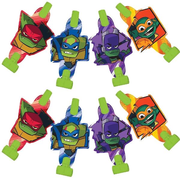 Rise of the TMNT™ Blowouts, 8ct