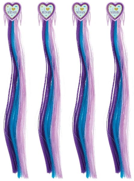 Mermaid Wishes Hair Extensions, 4ct