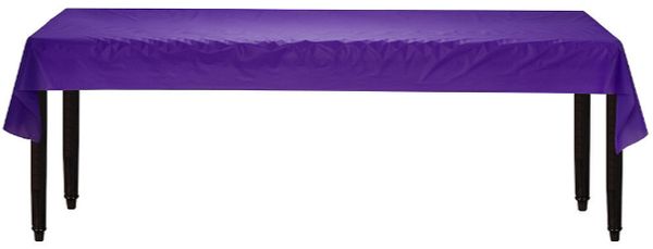New Purple Solid Table Roll, 40" x 100'
