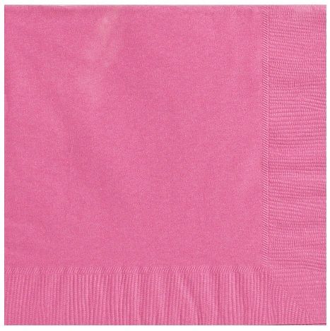Big Party Pack Bright Pink Luncheon Napkins, 125ct