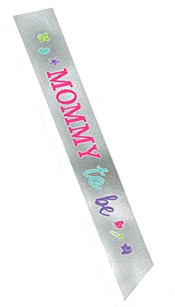 Mommy-To-Be Foil Sash