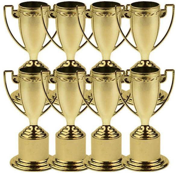 Award Trophies, 8ct
