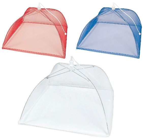 Red, White And Blue Food Cover, 3 Pack