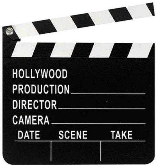Hollywood Director's Clapboard