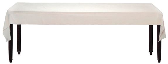 Vanilla Crème Solid Table Roll, 40" x 100'
