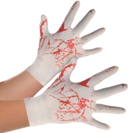 Bloody Rubber Gloves