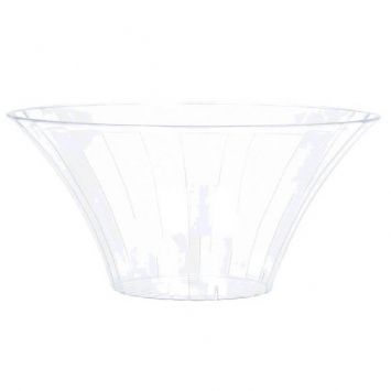 Clear Flared Bowl, Large
