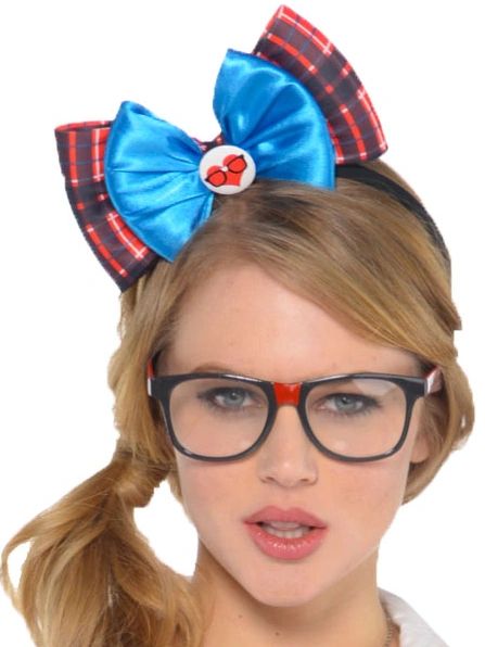 Geek Chic Plaid Bow Headband