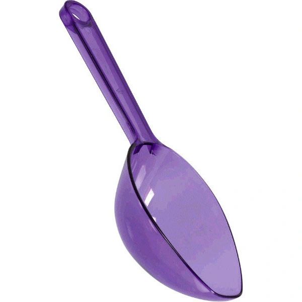 Purple Plastic Candy Scoop