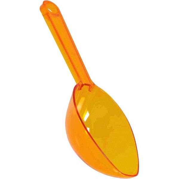 Orange Plastic Candy Scoop