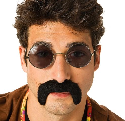 60s Hippie Moustache