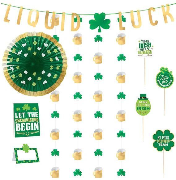 St. Patrick's Day Bar Decorating Kit, 23pc