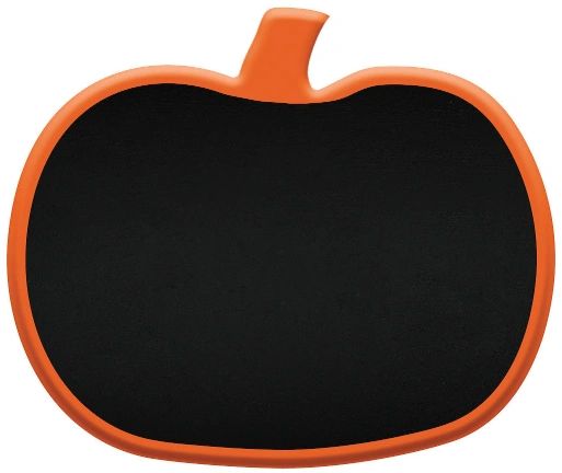 Pumpkin Chalkboard Easel