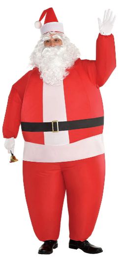 Inflatable Santa - Adult Standard