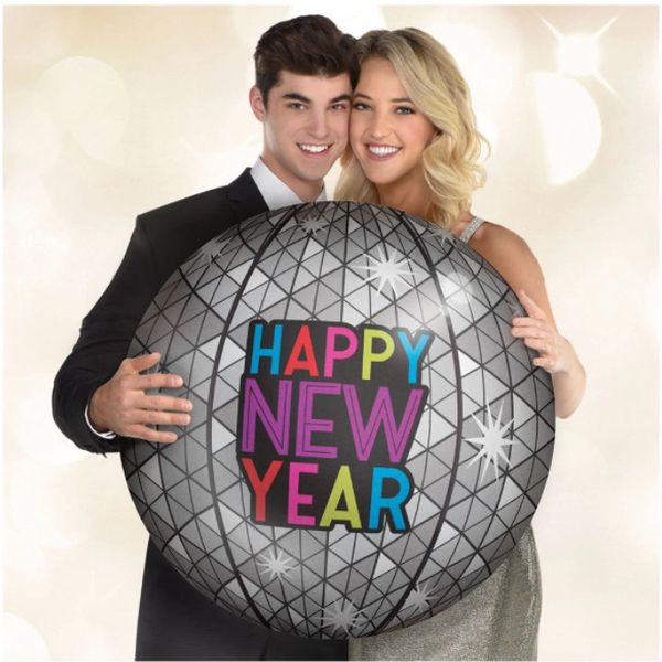 Inflatable Ball Drop Prop | party suppl balloon curbside pickup curb side pick up birthday