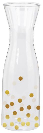 Dots Plastic Wine Carafe - Hot-Stamped