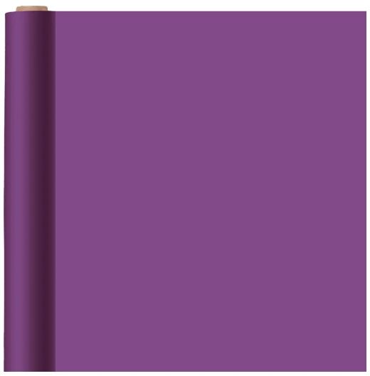 Purple Solid Gift Wrap w/Hang Tab, 5ft