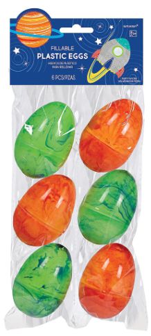 Space Fillable Eggs - Large, 6ct