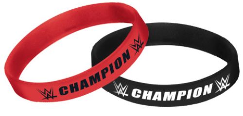 WWE® Smash Rubber Bracelets, 4ct