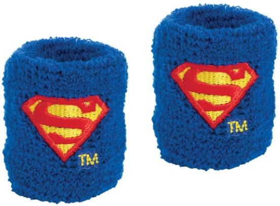 Superman Sweatbands, 8ct