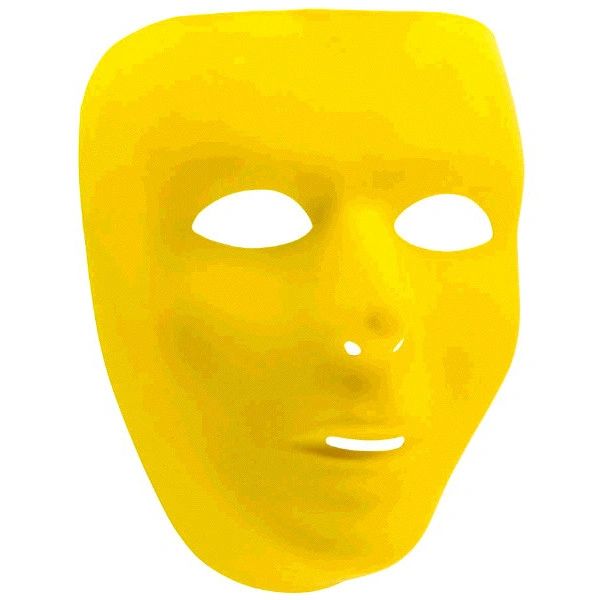 Yellow Full Face Mask