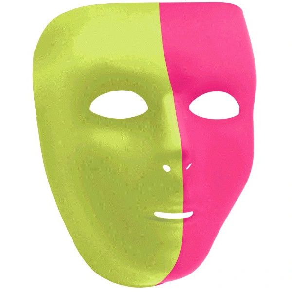 Neon Full Face Mask