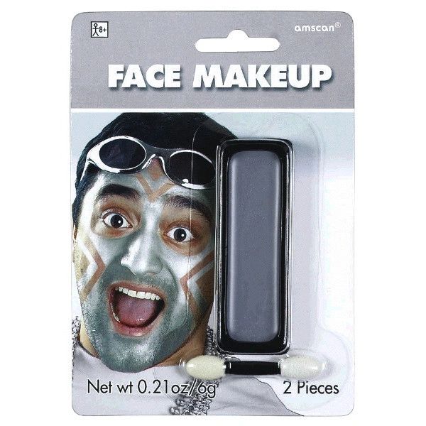 Silver Face Makeup