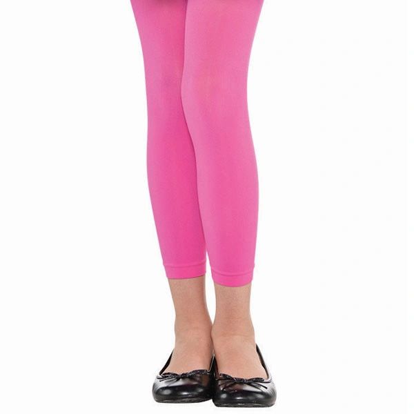 Pink Footless Tights - Child