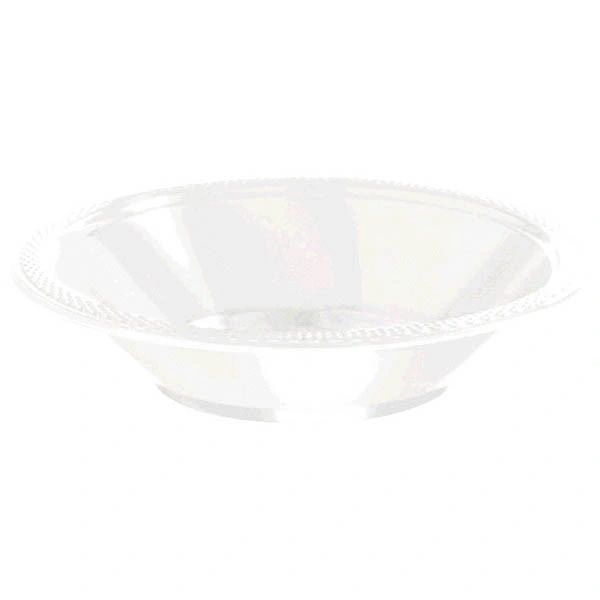 White Plastic Bowls, 12oz - 20ct