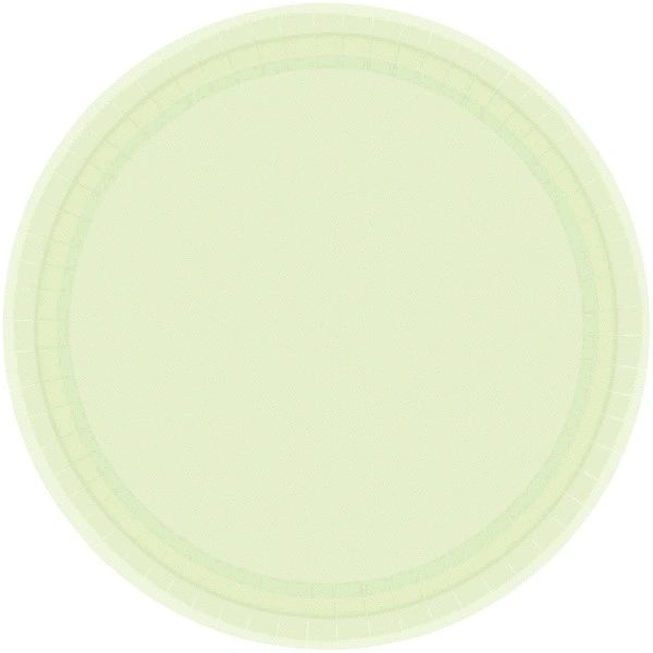Leaf Green Lunch Plates, 9" - 20ct