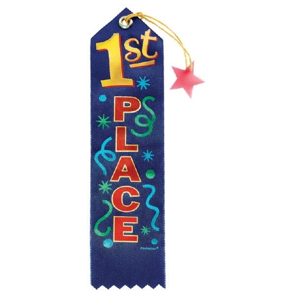 1st Place Recognition Ribbon