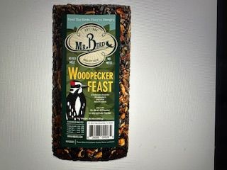Mr. Bird Woodpecker seed cylinder Small