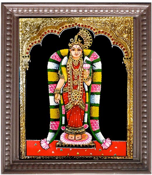 Tanjore painting Andal