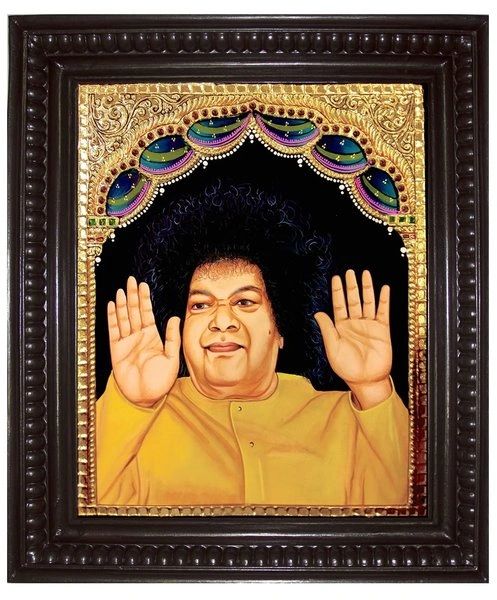 Sri Sathya Sai Baba Tanjore Painting