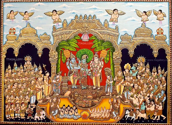 Srinivasa Kalyanam Tanjore Painting | Ubicaciondepersonas.cdmx.gob.mx