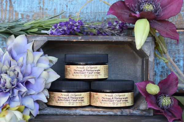 Moringa and Pomegranate Antioxidant Face Cream