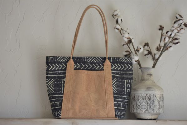 Cork and Canvas Tote