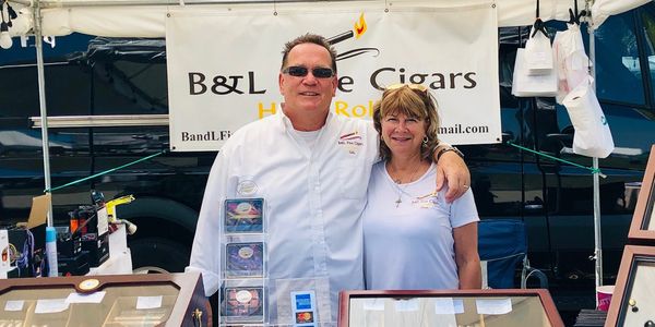 Bobby and Linda at an event in Vinoy Park.  