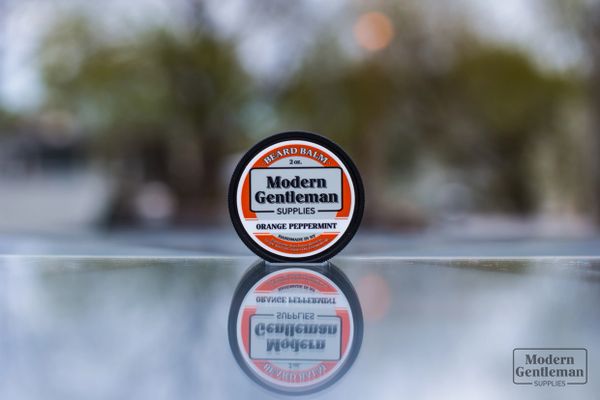 Modern Gentleman Supplies Beard Balm: Orange-Peppermint