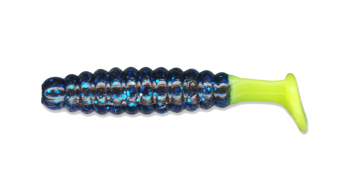 1 1/2" Crappie/Panfish Grub Starlight CSGF56