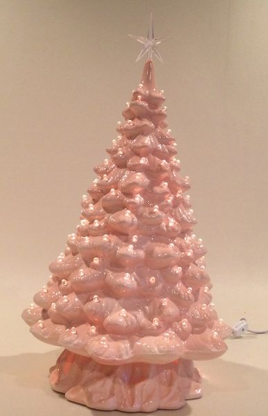 21 inch Large Pink Christmas Tree