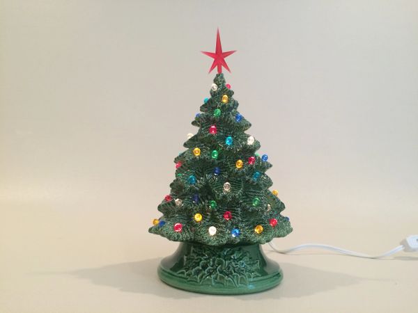 11 inch Small Green Christmas Tree