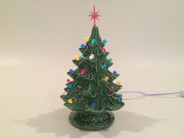 8 inch Small Green Christmas Tree